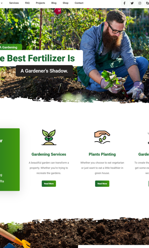 Gardening Ecommerce