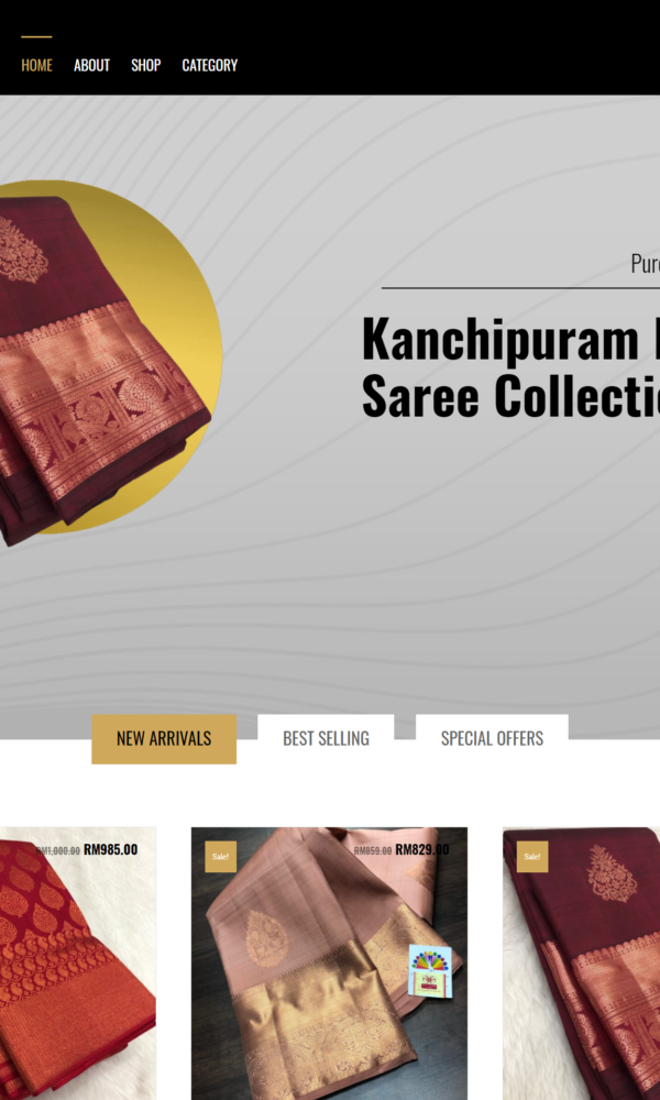 Kaanchipuram Saree